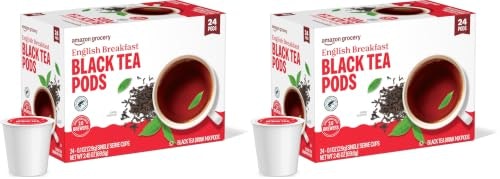 Happy Belly English Breakfast Tea Pods 48-Count: $15.48