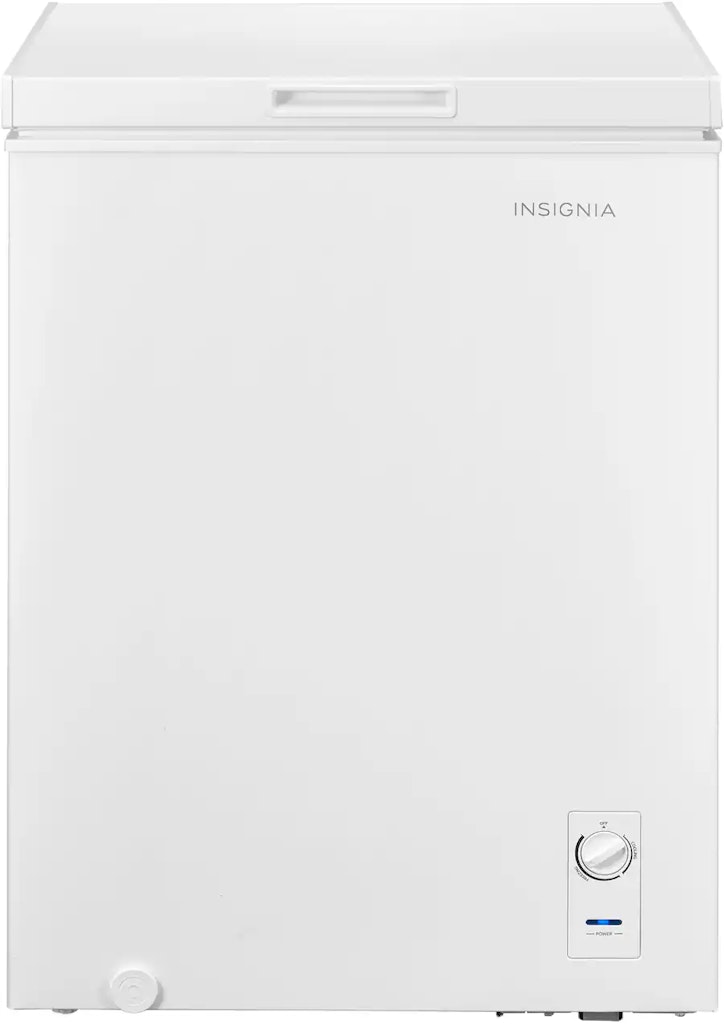 Insignia 5-Cu. Ft. Garage-Ready Chest Freezer: $130 Insignia 5-Cu. Ft. Garage-Ready Chest Freezer: $130