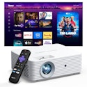 Elephas Roku Smart Projector for $70 + free shipping