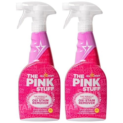 Stardrops The Pink Stuff Laundry Oxi Stain Remover Spray 2-Pack: $11.53