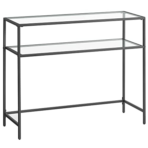 Vasagle 39.4-Inch Tempered Glass Console Table: $58.96