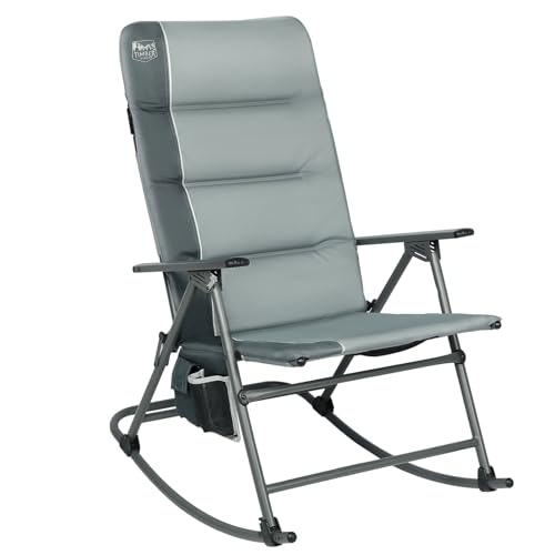 Timber Ridge Oversized Folding Rocking Camping Chair: $109.97