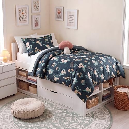 Intelligent Design Twin XL Whimsical Floral 3-Piece Comforter Set: $35.99 Intelligent Design Twin XL Whimsical Floral 3-Piece Comforter Set: $35.99