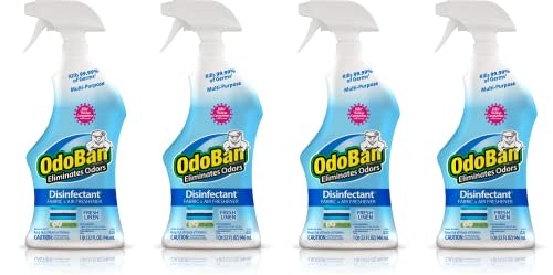 OdoBan Ready-to-Use Disinfectant and Odor Eliminator 32-Ounce Spray 4-Pack: $15.34 OdoBan Ready-to-Use Disinfectant and Odor Eliminator 32-Ounce Spray 4-Pack: $15.34