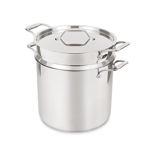 All-Clad Simply Strain 16-Quart Stainless Steel Stock Pot with Strainer Insert: $159.95 All-Clad Simply Strain 16-Quart Stainless Steel Stock Pot with Strainer Insert: $159.95