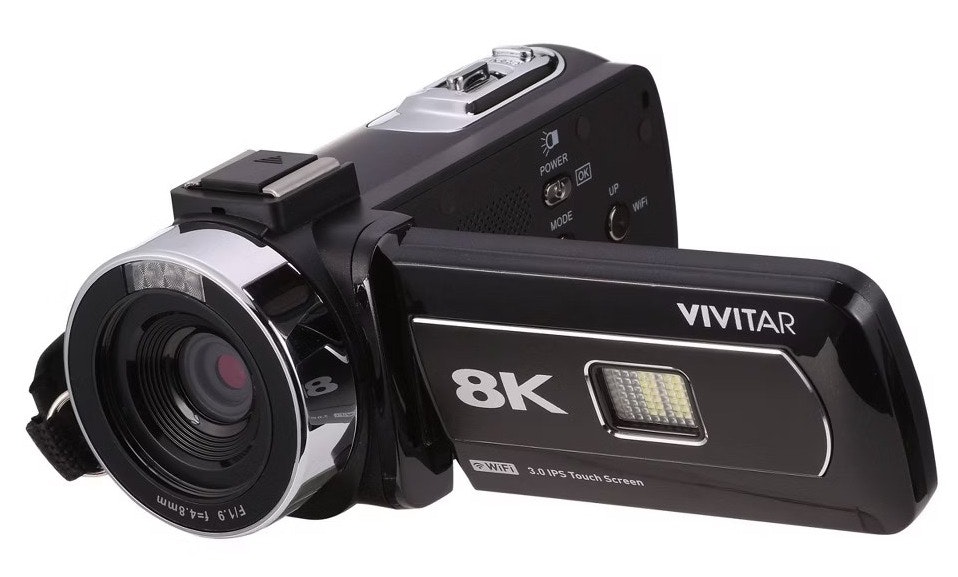 Open-Box Vivitar 8K 18x Zoom Camcorder: $60 Open-Box Vivitar 8K 18x Zoom Camcorder: $60