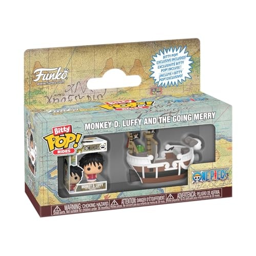 Funko Pop! Bitty Ride One Piece Going Merry with Monkey D. Luffy Set: $5.86