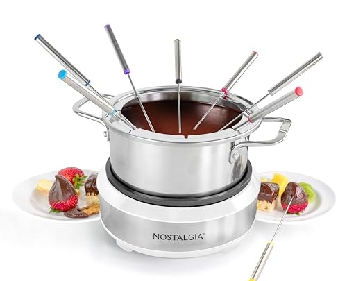 Nostalgia 8-Cup Electric Fondue Pot Set: $27.99 Nostalgia 8-Cup Electric Fondue Pot Set: $27.99