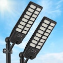 Ezygoin 8,000W Solar Motion Sensor Street Light 2-Pack for $55 + free shipping