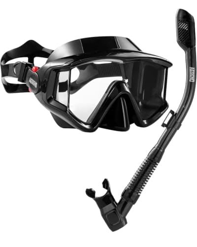 Aegend Snorkeling Anti-Fog Mask and Snorkel Set: $15.33 Aegend Snorkeling Anti-Fog Mask and Snorkel Set: $15.33