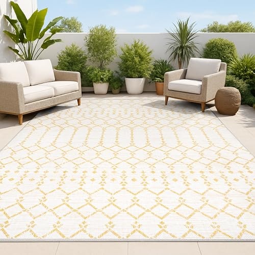Jonathan Y 8x10 Moroccan Geometric Area Rug: $107.09