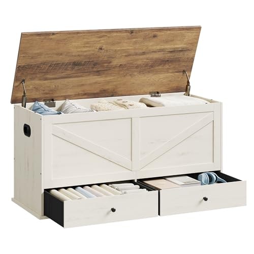 Vasagle Storage Chest with 2 Fabric Drawers: $73.08 Vasagle Storage Chest with 2 Fabric Drawers: $73.08