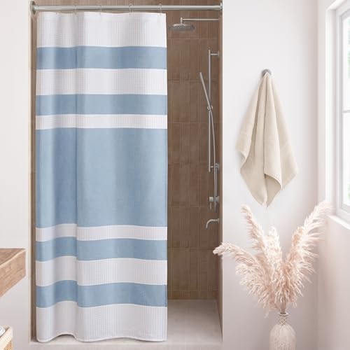 Madison Park 36" x 72" Waffle Weave Stall Shower Curtain: $17.37 Madison Park 36" x 72" Waffle Weave Stall Shower Curtain: $17.37