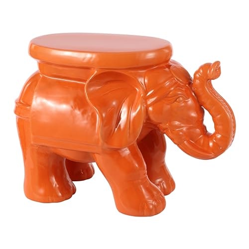 Jonathan Y White Elephant Ceramic Garden Stool 14.25-Inch: $105.69 Jonathan Y White Elephant Ceramic Garden Stool 14.25-Inch: $105.69