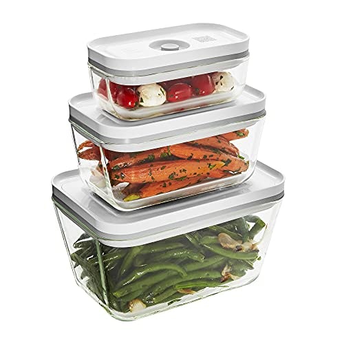 Zwilling Fresh & Save 3-Piece Glass Food Storage Container Set: $39.99 Zwilling Fresh & Save 3-Piece Glass Food Storage Container Set: $39.99
