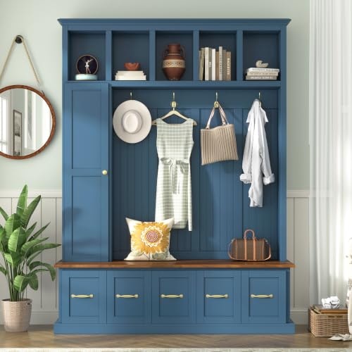 Merax 59-Inch Entryway Hall Tree: $382.08