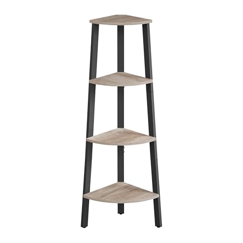 Vasagle 4-Tier Corner Ladder Shelf: $33.96 Vasagle 4-Tier Corner Ladder Shelf: $33.96