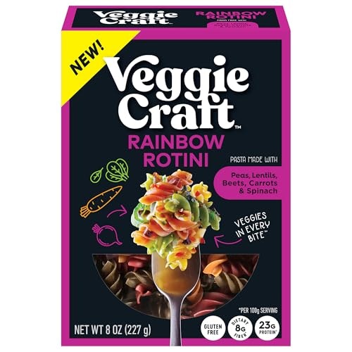 Veggiecraft Farms Rainbow Lentil Protein Rotini Pasta: $8.70 Veggiecraft Farms Rainbow Lentil Protein Rotini Pasta: $8.70