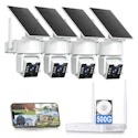 Noahview Wireless Outdoor Security Camera System with 500GB HDD for $159 + free shipping
