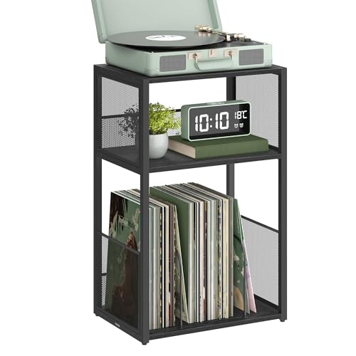 Vasagle 3-Tier Record Player Stand: $33.89