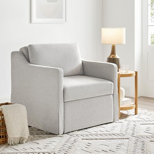 Serta Hawthorne 35-inch Slipcovered Convertible Accent Chair: $374.84