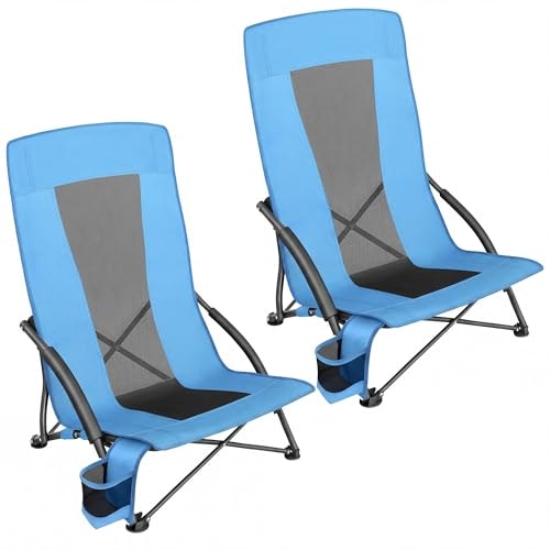 Songmics Portable Beach Chairs 2-Pack: $52.98 Songmics Portable Beach Chairs 2-Pack: $52.98