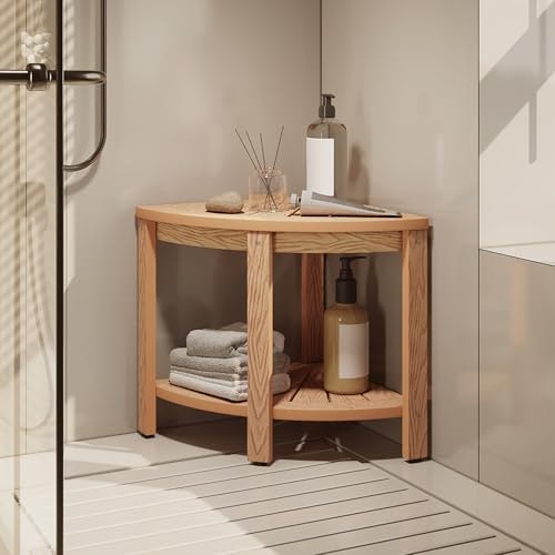 Dwvo 17-inch Corner Shower Stool: $67.99