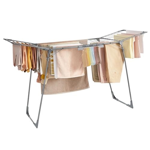 Songmics Foldable Clothes Drying Rack: $40.18