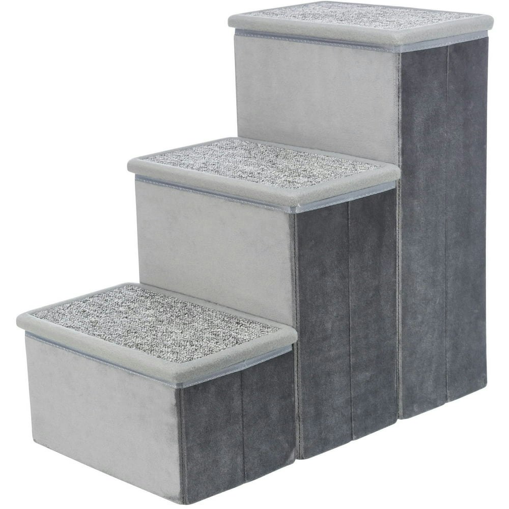 Trixie 3-Step Foldable Velour Pet Stairs with Storage: $24.46 Trixie 3-Step Foldable Velour Pet Stairs with Storage: $24.46