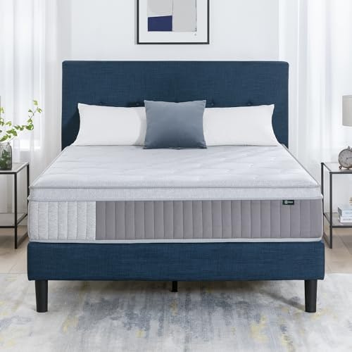 Zinus 12-inch Queen Cool Support Hybrid Mattress: $249