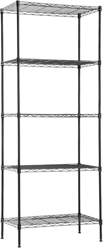 14" x 24" x 60" 5-Tier Steel Wire Shelving Unit: $31.44 14" x 24" x 60" 5-Tier Steel Wire Shelving Unit: $31.44