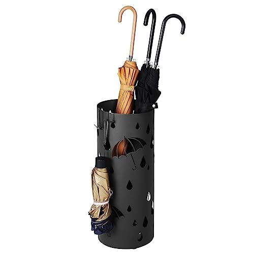 Songmics 16.1-inch Round Steel Umbrella Stand: $28.04