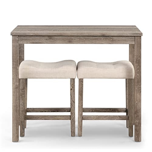 Sora Wood 3-Piece Counter Height Dining Set: $143.73