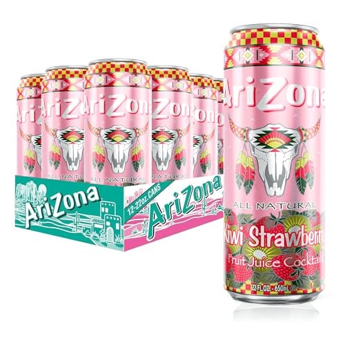 AriZona Kiwi Strawberry Fruit Juice Cocktail 22oz 12-Pack: $12.42