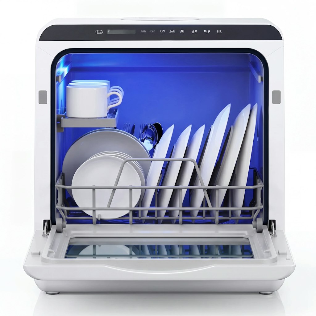 Simzlife 16.5" Countertop Compact Dishwasher: $223