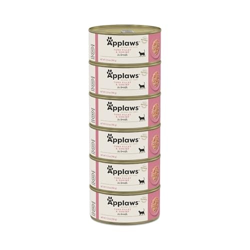Applaws Tuna Fillet and Shrimp in Broth Wet Cat Food 6-Pack: $17.20 Applaws Tuna Fillet and Shrimp in Broth Wet Cat Food 6-Pack: $17.20
