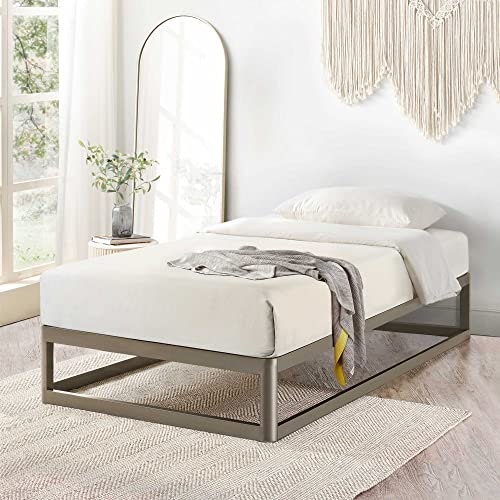 Mellow 12-inch Twin Metal Platform Bed Frame: $64.59
