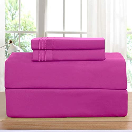 Elegant Comfort 4-Piece Queen Bed Sheet Set: $16.17