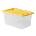 Project Source Teeny Commander X-Small Clear Stackable Tote w/ Standard Snap Lid for $2 + pickup