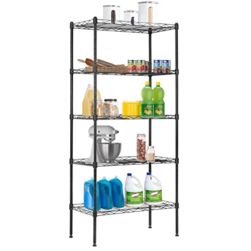 BestOffice 4-Tier NSF-Certified Wire Shelving Unit: $27.94