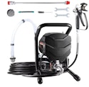 SucceBuy 650W 3,000PSI Airless Paint Sprayer w/ Extension Rod for $104 + free shipping