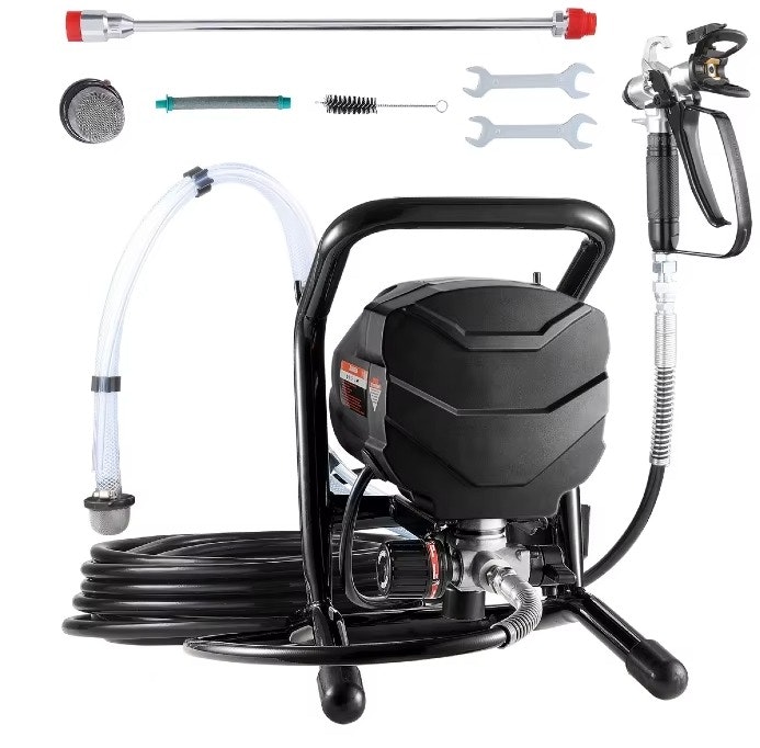 SucceBuy 650W 3,000PSI Airless Paint Sprayer w/ Extension Rod: $104