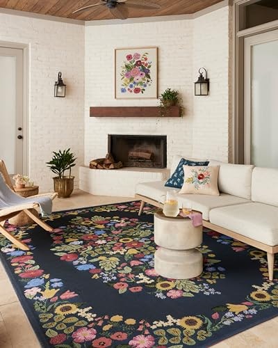 Loloi Rifle Paper Co. Perennial 7'-10\" x 11'-2\" Area Rug: $147.09 Loloi Rifle Paper Co. Perennial 7'-10\" x 11'-2\" Area Rug: $147.09