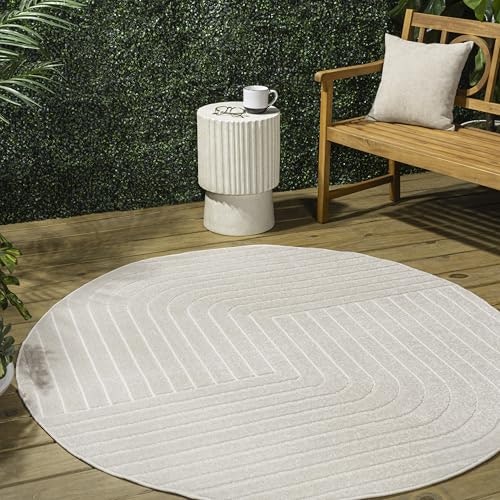 Jonathan Y Odense 9-Foot Round Indoor/Outdoor Area Rug: $128 Jonathan Y Odense 9-Foot Round Indoor/Outdoor Area Rug: $128
