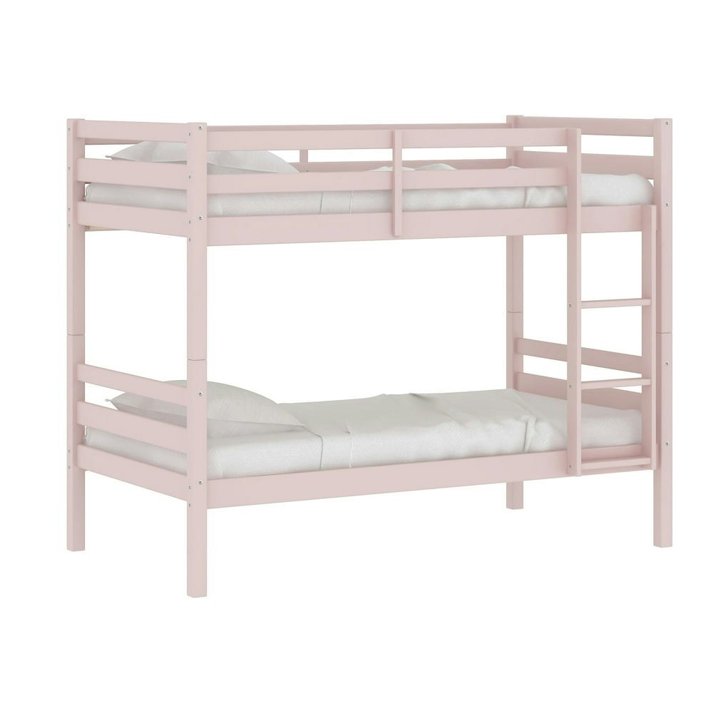 Campbell Wood Twin Over Twin Bunk Bed: $199