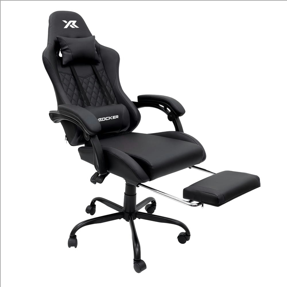 X Rocker Apex Gaming Chair with Massage Function and Footrest: $69