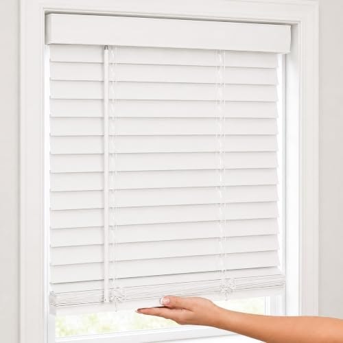 Chicology 2-inch Cordless Faux Wood Blinds 45" x 84": $119.97 Chicology 2-inch Cordless Faux Wood Blinds 45" x 84": $119.97