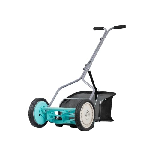 American Lawn Mower 14-Inch 5-Blade Reel Mower w/ Grass Catcher: $60.54