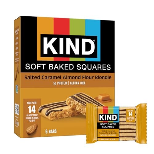 Kind Soft Baked Salted Caramel Almond Flour Blondie Bars 6-Pack: $4.98 Kind Soft Baked Salted Caramel Almond Flour Blondie Bars 6-Pack: $4.98