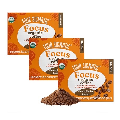 Four Sigmatic Lion's Mane Mushroom Coffee 30-Pack: $15.29